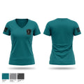 NITE Center Women's Short Sleeve V-neck Shirt - 1