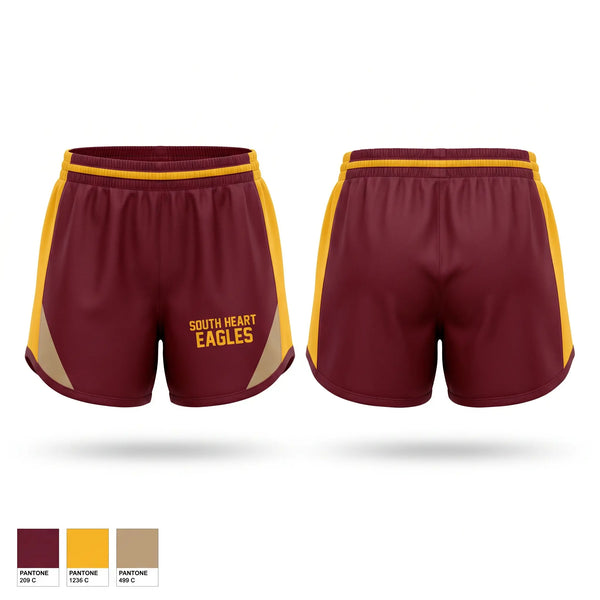 Womens Shorts, South Heart Eagles, Baseball, Teamtime, Team time, sublimation, custom sports apparel, team uniforms, spirit wear, spiritwear, sports uniforms, custom shirts, team store, custom team store, fundraiser sports, apparel fundraiser