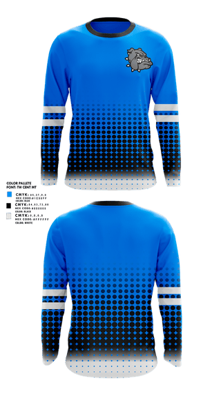 Long Sleeve Performance Shirt, Bulldawgs, , Teamtime, Team time, sublimation, custom sports apparel, team uniforms, spirit wear, spiritwear, sports uniforms, custom shirts, team store, custom team store, fundraiser sports, apparel fundraiser