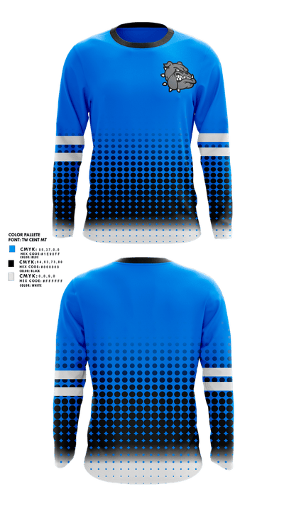 Bulldawgs  Long Sleeve Performance Shirt 1