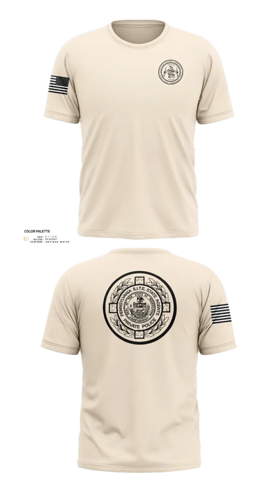 PA S.I.T.E. STATE AGENTS PRIVATE POLICE 2518977 Short Sleeve Performance Shirt - 21