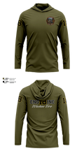 Waxhaw Fire Long Sleeve hooded sunshirt - 13