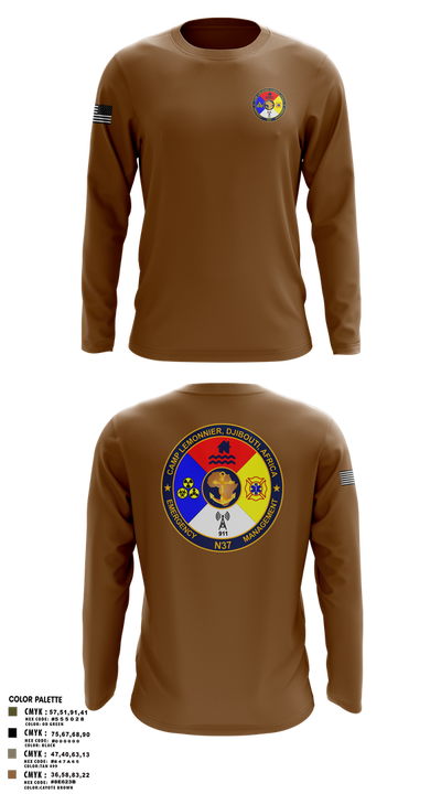 CLDJ N37 93741112 Long Sleeve Performance Shirt 2