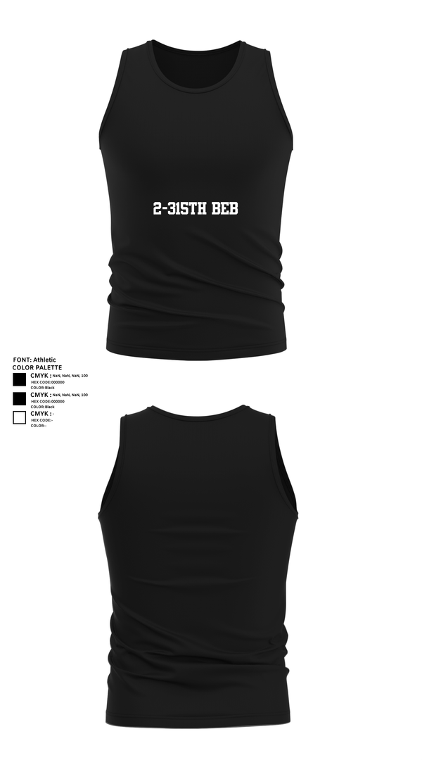 Tank Top, 2-315th BEB, , Teamtime, Team time, sublimation, custom sports apparel, team uniforms, spirit wear, spiritwear, sports uniforms, custom shirts, team store, custom team store, fundraiser sports, apparel fundraiser