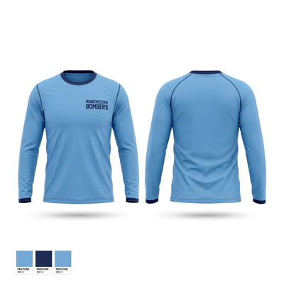 Manchester Bombers Long Sleeve Performance Shirt - 2