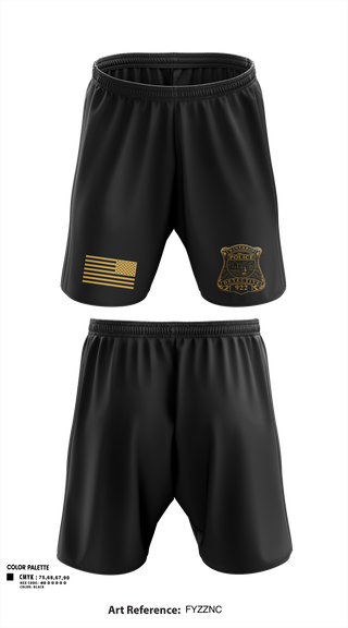 Athletic Shorts With Pockets, Winthrop Police Detectives, Police, Teamtime, Team time, sublimation, custom sports apparel, team uniforms, spirit wear, spiritwear, sports uniforms, custom shirts, team store, custom team store, fundraiser sports, apparel fundraiser