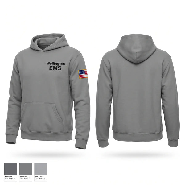 Hoodie, Wellington EMS, EMS/EMT, Teamtime, Team time, sublimation, custom sports apparel, team uniforms, spirit wear, spiritwear, sports uniforms, custom shirts, team store, custom team store, fundraiser sports, apparel fundraiser