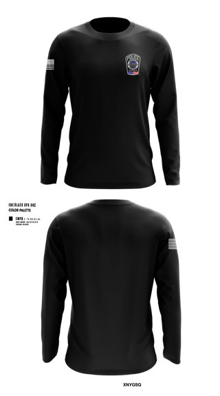 Long Sleeve Performance Shirt, Pennridge Regional Police, , Teamtime, Team time, sublimation, custom sports apparel, team uniforms, spirit wear, spiritwear, sports uniforms, custom shirts, team store, custom team store, fundraiser sports, apparel fundraiser