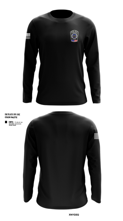 Pennridge Regional Police 51879565 Long Sleeve Performance Shirt 101