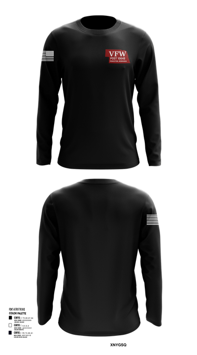 VFW Post 10648 14748257 Long Sleeve Performance Shirt 108