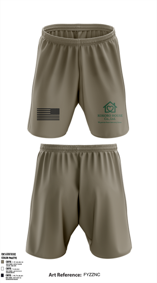 Athletic Shorts With Pockets, KOKOROHOUSE, , Teamtime, Team time, sublimation, custom sports apparel, team uniforms, spirit wear, spiritwear, sports uniforms, custom shirts, team store, custom team store, fundraiser sports, apparel fundraiser