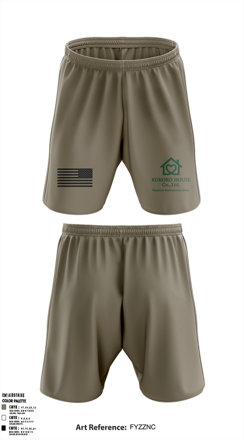 Athletic Shorts With Pockets, KOKOROHOUSE, , Teamtime, Team time, sublimation, custom sports apparel, team uniforms, spirit wear, spiritwear, sports uniforms, custom shirts, team store, custom team store, fundraiser sports, apparel fundraiser