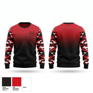 Crew Neck Sweatshirt, Hoosier Heat, Softball, Teamtime, Team time, sublimation, custom sports apparel, team uniforms, spirit wear, spiritwear, sports uniforms, custom shirts, team store, custom team store, fundraiser sports, apparel fundraiser