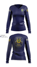 Non Fatal Shooting Unit 65377602 Women's Long Sleeve V-neck Shirt - 30
