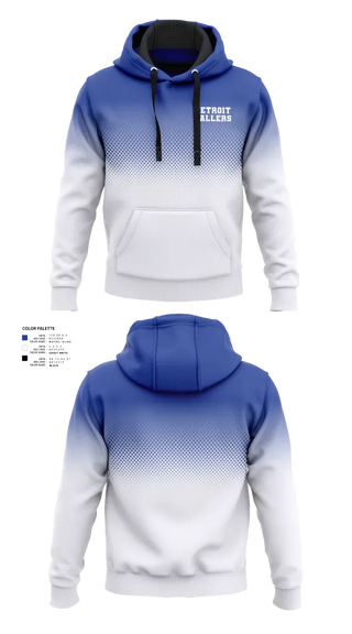 Hoodie, Detroit Ballers, Men's Basketball, Teamtime, Team time, sublimation, custom sports apparel, team uniforms, spirit wear, spiritwear, sports uniforms, custom shirts, team store, custom team store, fundraiser sports, apparel fundraiser