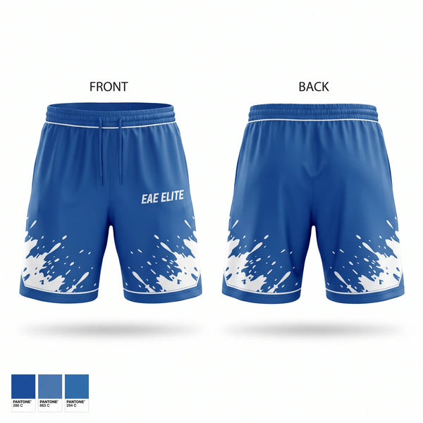 Athletic Shorts With Pockets, EAE ELITE, Softball, Teamtime, Team time, sublimation, custom sports apparel, team uniforms, spirit wear, spiritwear, sports uniforms, custom shirts, team store, custom team store, fundraiser sports, apparel fundraiser