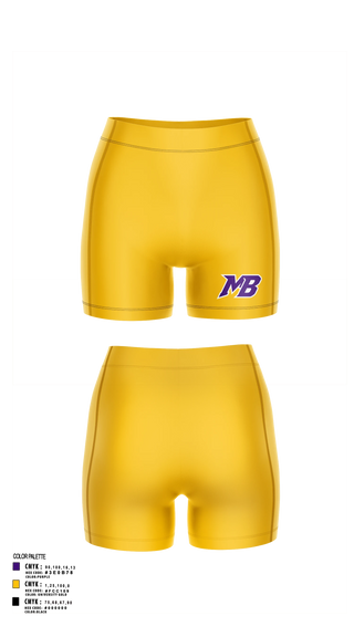 Womens Compression Shorts, Mo Better Jaguars, Track & Field, Teamtime, Team time, sublimation, custom sports apparel, team uniforms, spirit wear, spiritwear, sports uniforms, custom shirts, team store, custom team store, fundraiser sports, apparel fundraiser
