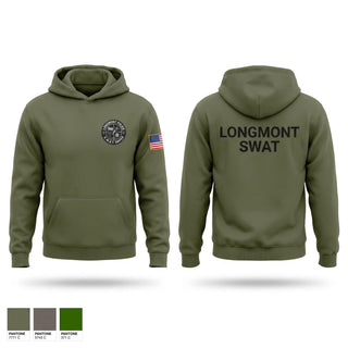 Hoodie, Longmont SWAT, Police, Teamtime, Team time, sublimation, custom sports apparel, team uniforms, spirit wear, spiritwear, sports uniforms, custom shirts, team store, custom team store, fundraiser sports, apparel fundraiser