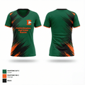 Fredrick Douglass High School Broncos 32324824 Women's Short Sleeve V-neck Shirt - 25