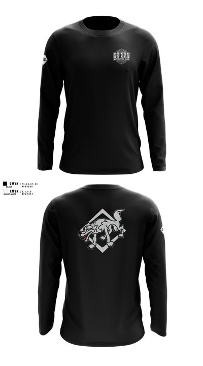 Troy Crew 95147179 Long Sleeve Performance Shirt 100