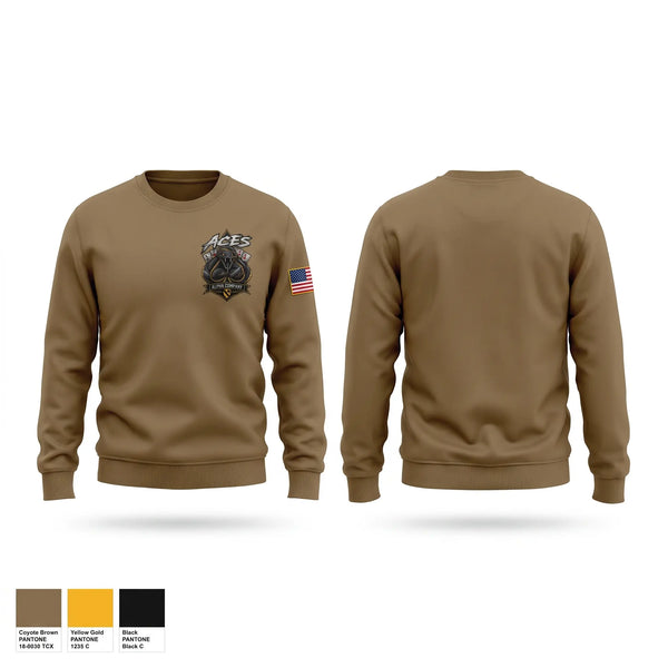 Crew Neck Sweatshirt, Alpha FMS, Army, Teamtime, Team time, sublimation, custom sports apparel, team uniforms, spirit wear, spiritwear, sports uniforms, custom shirts, team store, custom team store, fundraiser sports, apparel fundraiser