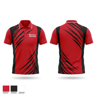 Short Sleeve Performance Polo, Warriors Dynasty, , Teamtime, Team time, sublimation, custom sports apparel, team uniforms, spirit wear, spiritwear, sports uniforms, custom shirts, team store, custom team store, fundraiser sports, apparel fundraiser