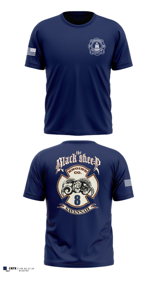 Short Sleeve Performance Shirt, Engine 8, Fire Department, Teamtime, Team time, sublimation, custom sports apparel, team uniforms, spirit wear, spiritwear, sports uniforms, custom shirts, team store, custom team store, fundraiser sports, apparel fundraiser