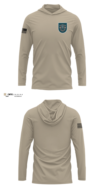 19th SFG(A) 35411622 Long Sleeve Performance Shirt with hood - 6