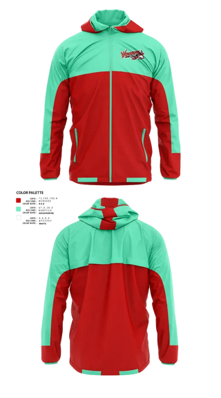 Windbreaker, Westside Warriors, Baseball, Teamtime, Team time, sublimation, custom sports apparel, team uniforms, spirit wear, spiritwear, sports uniforms, custom shirts, team store, custom team store, fundraiser sports, apparel fundraiser