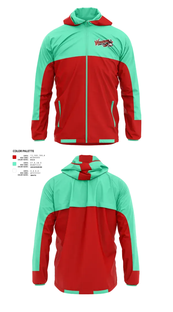 Windbreaker, Westside Warriors, Baseball, Teamtime, Team time, sublimation, custom sports apparel, team uniforms, spirit wear, spiritwear, sports uniforms, custom shirts, team store, custom team store, fundraiser sports, apparel fundraiser