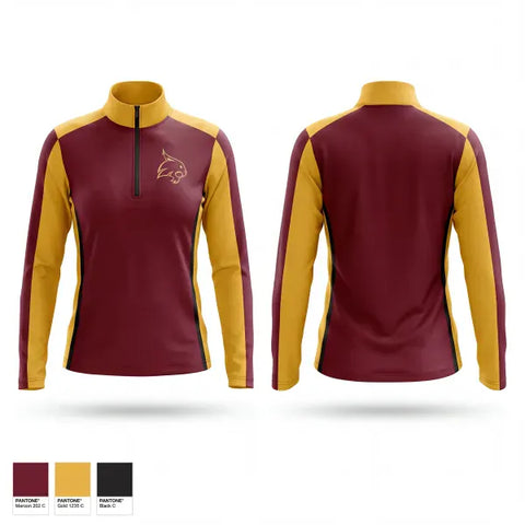 Quarter Zip Jacket, Explorer Bobcats, Men's Basketball, Teamtime, Team time, sublimation, custom sports apparel, team uniforms, spirit wear, spiritwear, sports uniforms, custom shirts, team store, custom team store, fundraiser sports, apparel fundraiser