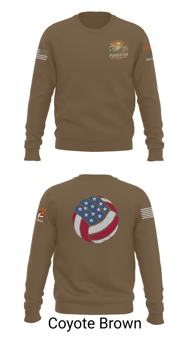 Crew Neck Sweatshirt, VB, Women's Volleyball, Teamtime, Team time, sublimation, custom sports apparel, team uniforms, spirit wear, spiritwear, sports uniforms, custom shirts, team store, custom team store, fundraiser sports, apparel fundraiser