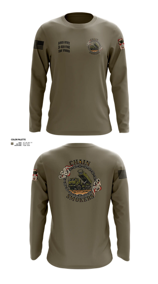 Long Sleeve Performance Shirt, 1/A/3-321 FAR, Army, Teamtime, Team time, sublimation, custom sports apparel, team uniforms, spirit wear, spiritwear, sports uniforms, custom shirts, team store, custom team store, fundraiser sports, apparel fundraiser