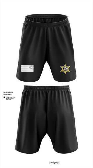 Athletic Shorts With Pockets, Norfolk County Sheriff’s Office, Police, Teamtime, Team time, sublimation, custom sports apparel, team uniforms, spirit wear, spiritwear, sports uniforms, custom shirts, team store, custom team store, fundraiser sports, apparel fundraiser