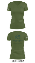 KOKOROHOUSE 58124370 Women's Short Sleeve V-neck Shirt - 48