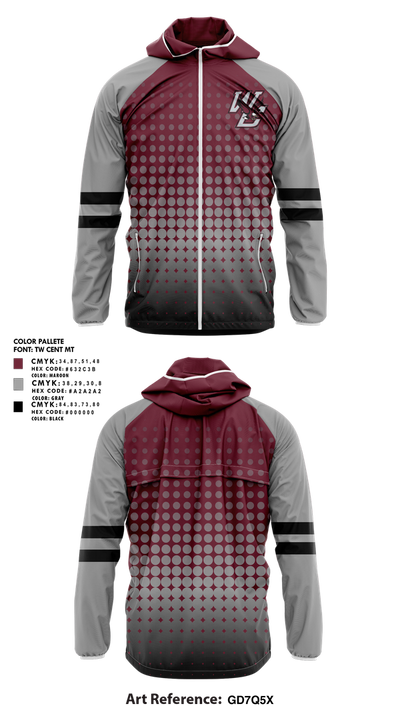 West Carroll 25693770 Windbreaker - 1