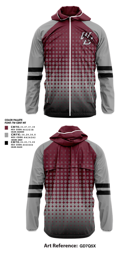 Windbreaker, West Carroll, , Teamtime, Team time, sublimation, custom sports apparel, team uniforms, spirit wear, spiritwear, sports uniforms, custom shirts, team store, custom team store, fundraiser sports, apparel fundraiser