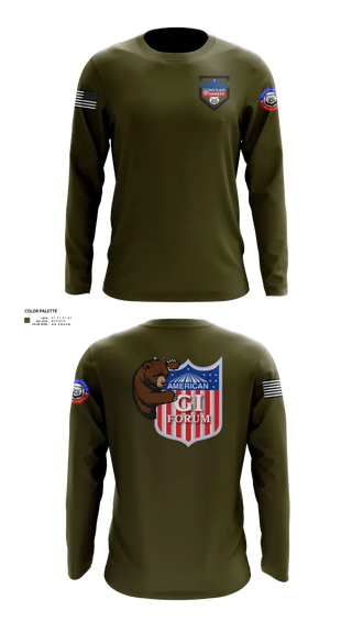 Long Sleeve Performance Shirt, Agif board, Army, Teamtime, Team time, sublimation, custom sports apparel, team uniforms, spirit wear, spiritwear, sports uniforms, custom shirts, team store, custom team store, fundraiser sports, apparel fundraiser
