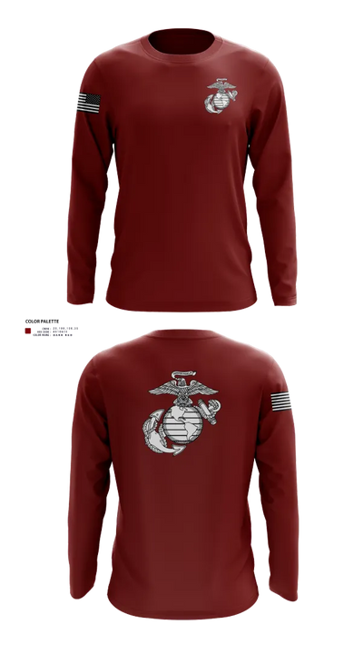 Echo company 2110 57585685 Long Sleeve Performance Shirt 21