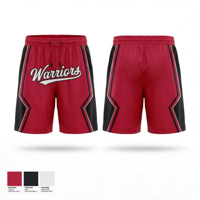 Warriors 65356941 Athletic Shorts With Pockets - 1