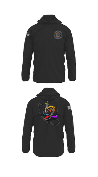 Windbreaker, Iran DCIT, Army, Teamtime, Team time, sublimation, custom sports apparel, team uniforms, spirit wear, spiritwear, sports uniforms, custom shirts, team store, custom team store, fundraiser sports, apparel fundraiser