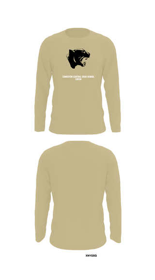 Long Sleeve Performance Shirt, Edmeston Central High School Cheer, Cheer, Teamtime, Team time, sublimation, custom sports apparel, team uniforms, spirit wear, spiritwear, sports uniforms, custom shirts, team store, custom team store, fundraiser sports, apparel fundraiser