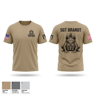 Old School Cotton Feel Shirt, A Co 3BEB, Army, Teamtime, Team time, sublimation, custom sports apparel, team uniforms, spirit wear, spiritwear, sports uniforms, custom shirts, team store, custom team store, fundraiser sports, apparel fundraiser
