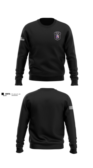 Crew Neck Sweatshirt, HOLLEY POLICE DEPARTMENT, Police, Teamtime, Team time, sublimation, custom sports apparel, team uniforms, spirit wear, spiritwear, sports uniforms, custom shirts, team store, custom team store, fundraiser sports, apparel fundraiser