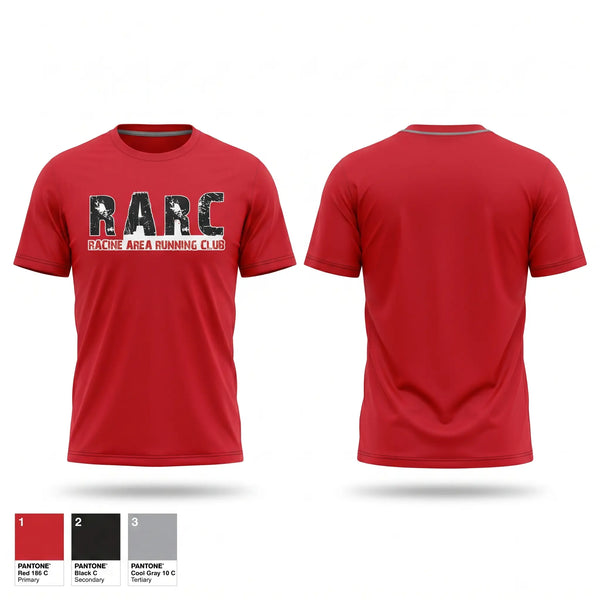 Short Sleeve Performance Shirt, Racine Area Running Club, Spirit Store, Teamtime, Team time, sublimation, custom sports apparel, team uniforms, spirit wear, spiritwear, sports uniforms, custom shirts, team store, custom team store, fundraiser sports, apparel fundraiser