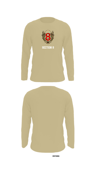 Section 8 9154047 Long Sleeve Performance Shirt 92
