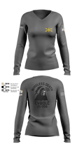 CyBOLC 25-006 6118734 Women's Long Sleeve V-neck Shirt - 4