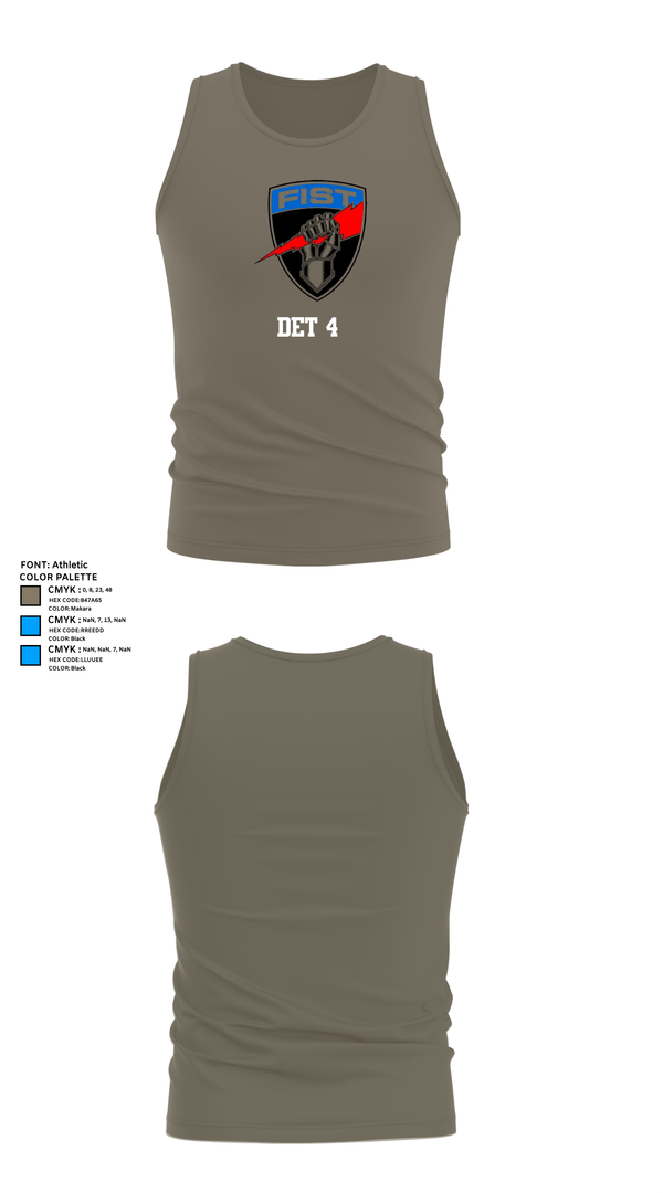 Tank Top, Det 4, , Teamtime, Team time, sublimation, custom sports apparel, team uniforms, spirit wear, spiritwear, sports uniforms, custom shirts, team store, custom team store, fundraiser sports, apparel fundraiser