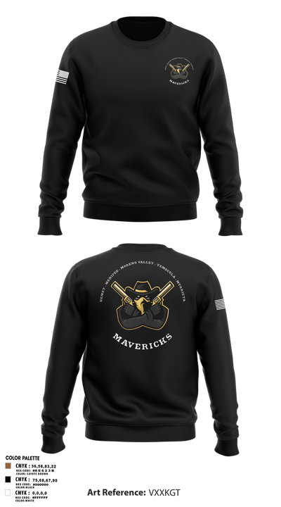 Mavericks 71642974 Crew Neck Sweatshirt - 3