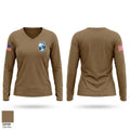 VP-9 Women's Long Sleeve V-neck Shirt - 1